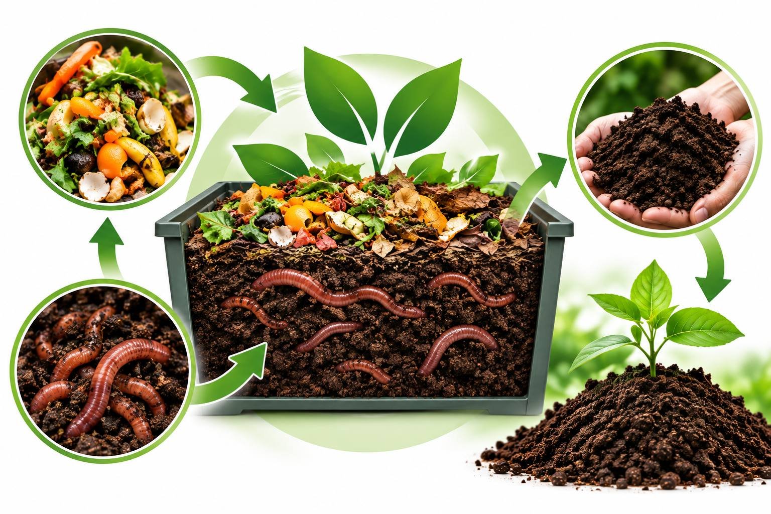 Vermicomposting