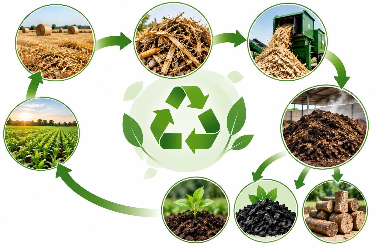 Agricultural Residue Recycling